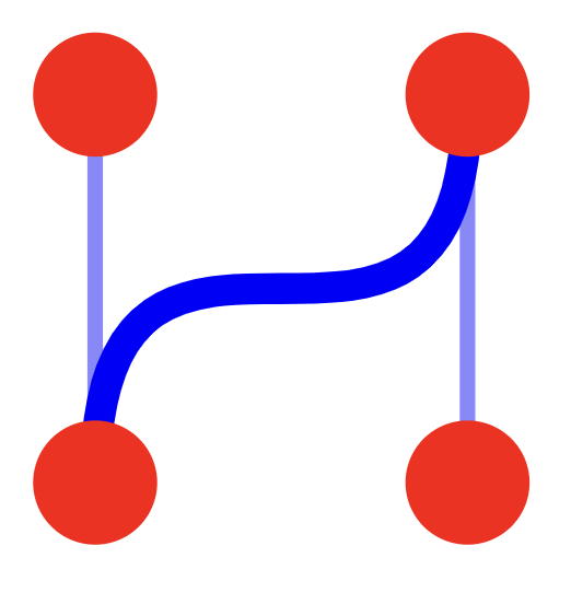 An interactive tool for exploring how splines described by the svg path C and Q directives work